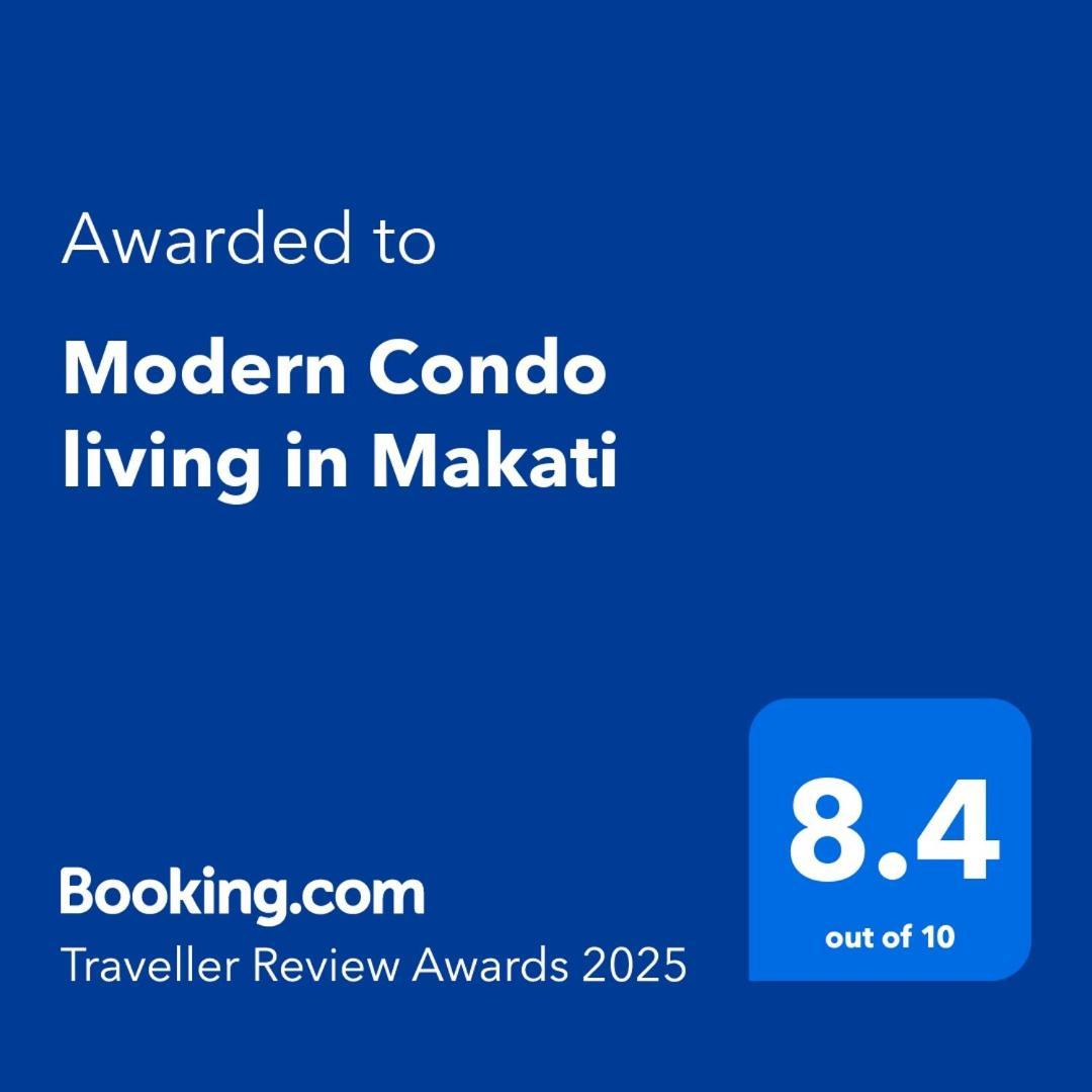 Modern Condo Living In Makati مانيلا المظهر الخارجي الصورة
