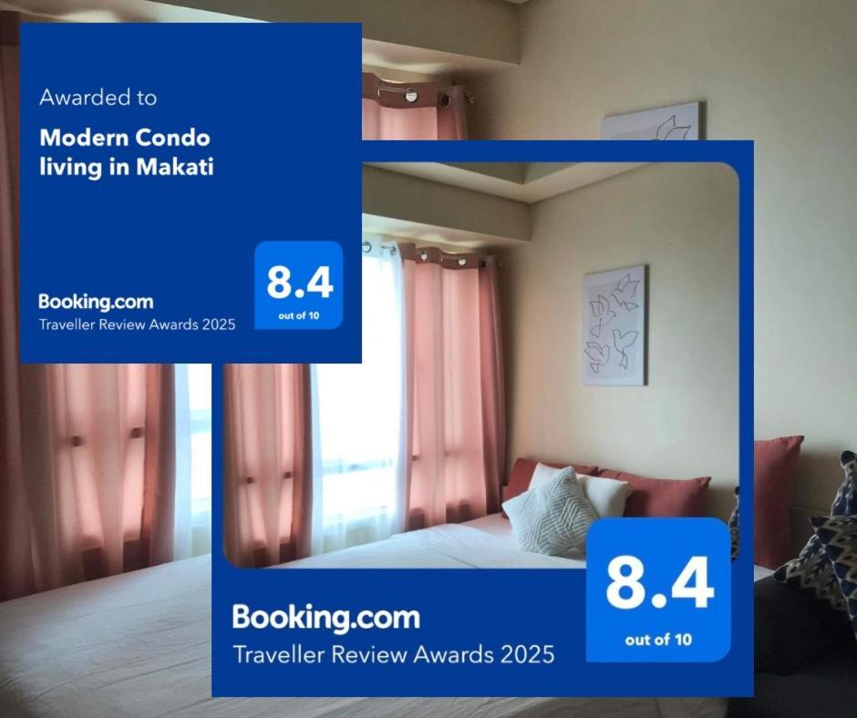 Modern Condo Living In Makati مانيلا المظهر الخارجي الصورة